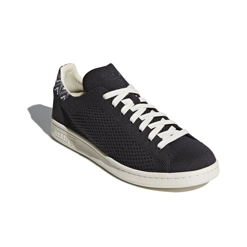 adidas Originals Stan Smith Primeknit Low-Top Sneakers Unisex Sneakers Black White CQ2651