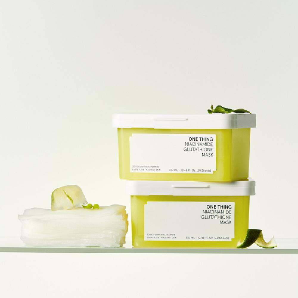 Onething Niacinamide Glutathione Mask 310ml  30 Sheets NONE