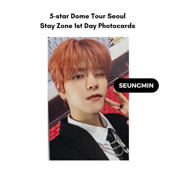 

Специальные фотокарточки тура Stray Kids 5-STAR Dome Tour 2023 в Сеуле