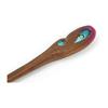 TAN MUJIANG Wooden Hair Stick Hairpin, Single Piece, for Yukata, Japanese Hair Accessory, Gift Box "Rainy Lotus" Green Sandalwood Premium Material