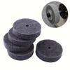5Pcs 3-inch Fiber Polishing Wheel, Abrasive Granular Material, 3/8-inch Shaft Hole, Suitable for Table Grinders