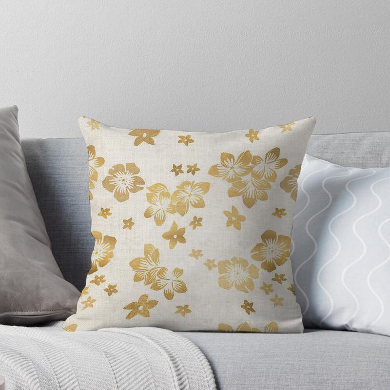 Home Decor Marble & Geode Patterned Decorative Pillow Covers Pattern Cushion Cover Suitable For Sofa Bedroom Car Pillow Cover