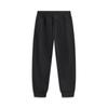 Li Ning Fitness Series Logo Print Cuffed Long Casual Knitted Sports Pants Men Pants Black AKLTC17-1