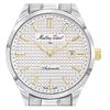 Mathey-Tissot Urban Two Tone Stainless Steel Silver Dial Automatic H411ATBI Men's Watch