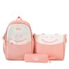 Three-Piece Backpack Set Large Capacity Student Schoolbag Women's Lightweight Backpack