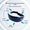 Rechargeable Eye Massager with Vibration and Touch Film for Soothing Eye Fatigue