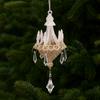 Acrylic Christmas Crystal Chandelier Pendant Glitter Decorative Xmas Tree Hanging Decorations Realistic Christmas Tree Ornaments