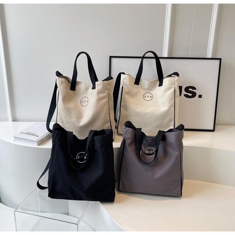 Premium Textured Canvas Bag Women's 2025 Summer New Versatile Commuter Large-capacity Shoulder Oblique Span Bag