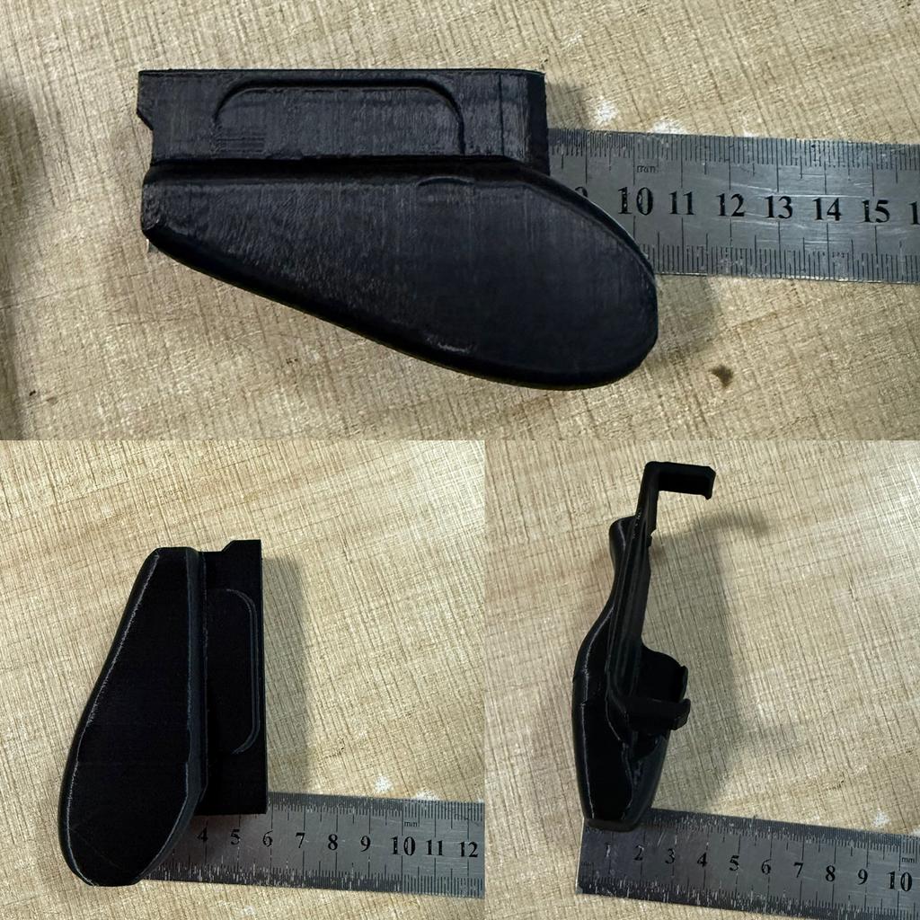 Gaming Accessory for RG35XX H RG35XXH Console Handle Grip Portable Gamepad Grip Ergonomic Controller Holding Grips 2pcs