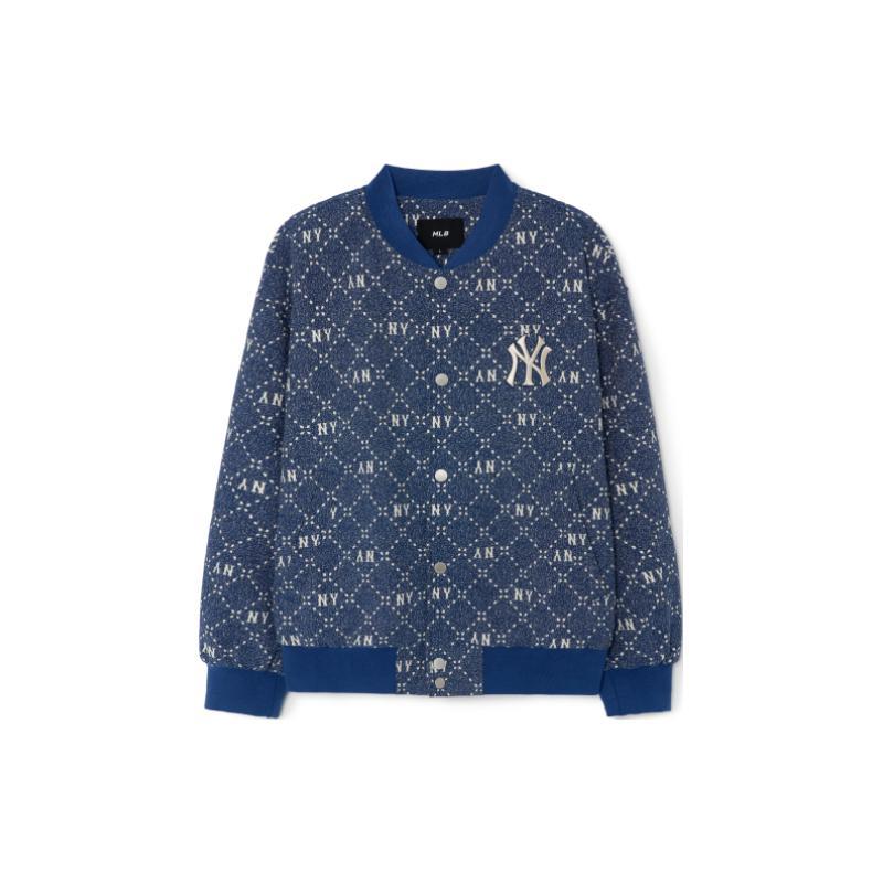 New MLB New York Yankees Jacket Unisex Marine Blue 3ADKM0131-50INS