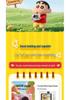 Crayon Shin-chan Retro Mini HD Cartoon Mirrorless Camera for Students