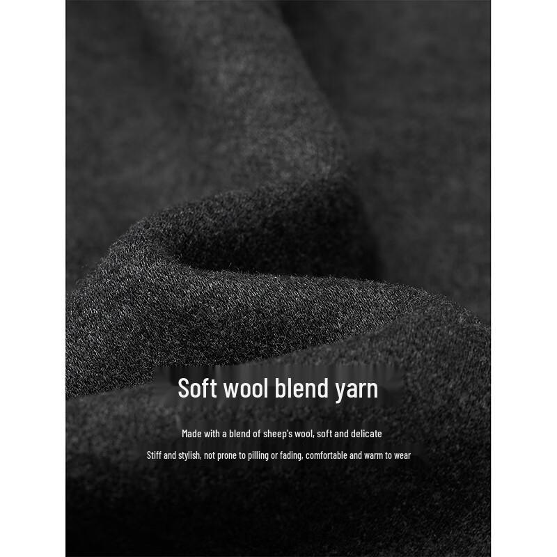 Inman Women's 2025 Winter Elastic Waist Wool Blend Wide Leg Pants