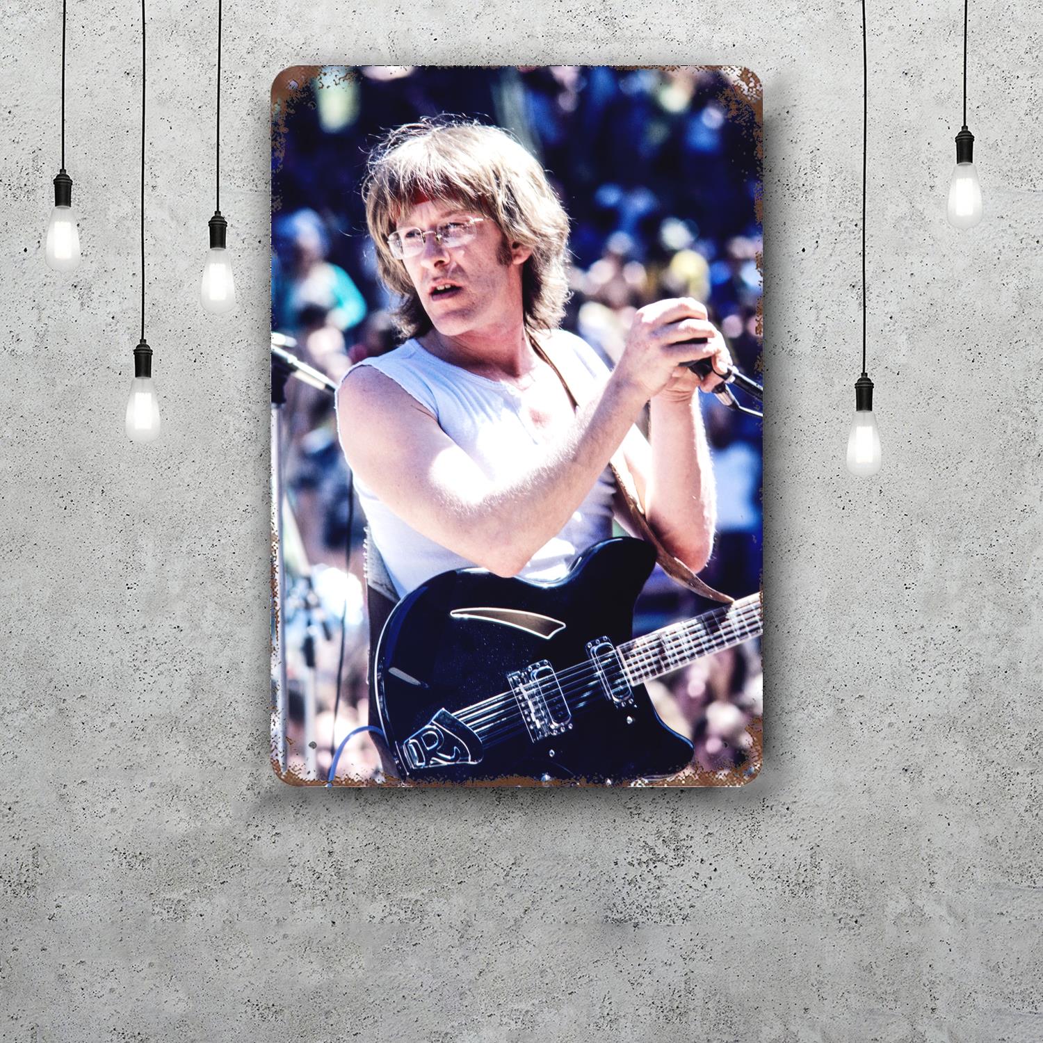 

Paul Kantner Decor Vintage Metal Signs Tin Signs Captain Poster Decor for Bar Pub Club Man Cave Wall Decoration 20x30cm（7.8x11.8inch）