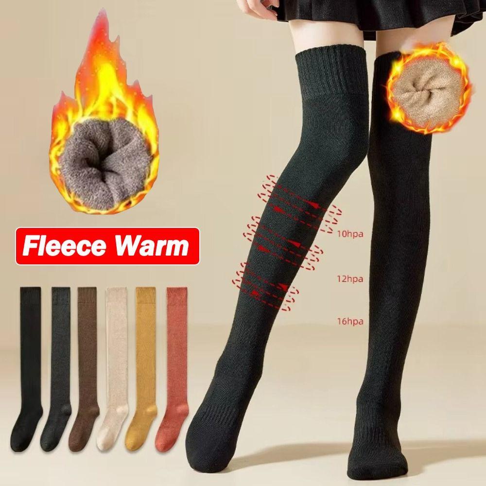 Solid Color Stockings Long Long Socks Long Tight Stocking Thigh High Socks