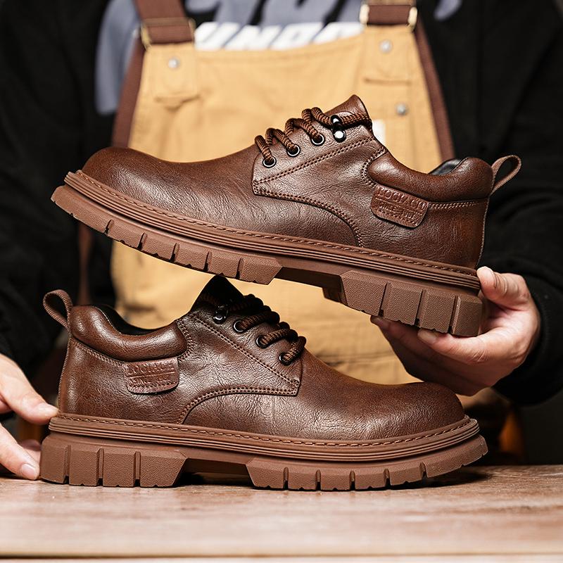 

Fashion Leather Shoes Casual Business Shoes for Men Fashion Dress Tenis De Hombre Moccasins Mokasin Tenis Caballero Designer sneakers 39