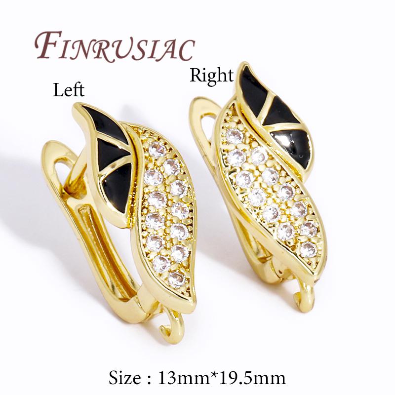 Accessories For Earrings 18K Gold Plated Earring Hooks Shvenzy Earwires Fasteners For Earrings,DIY Women's Jewelry Making