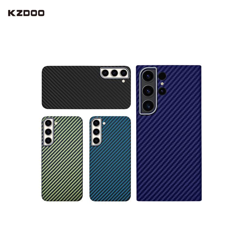 KZDOO Kevlar Carbon Fiber Phone Case for Samsung S25 Ultra/S24 Plus