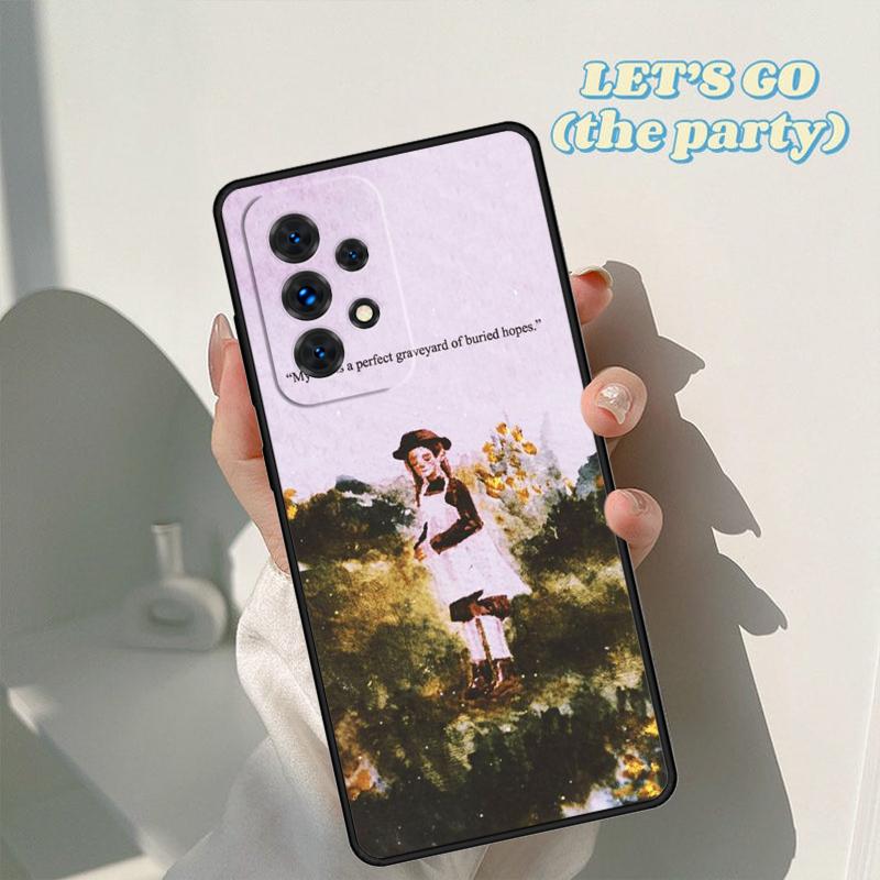 Anne with an E Phone Case For Samsung Galaxy A42 A31 A40 A51 A71 A32 A80 A91 A52 A72 A73 A20e A21S A50 A70 A11 A12 Cover