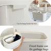 Bedside Hanging Basket No Punching Required Shelf Baby Diaper Fence Table Boxes Removable Portable Trash Can Panier Rangement