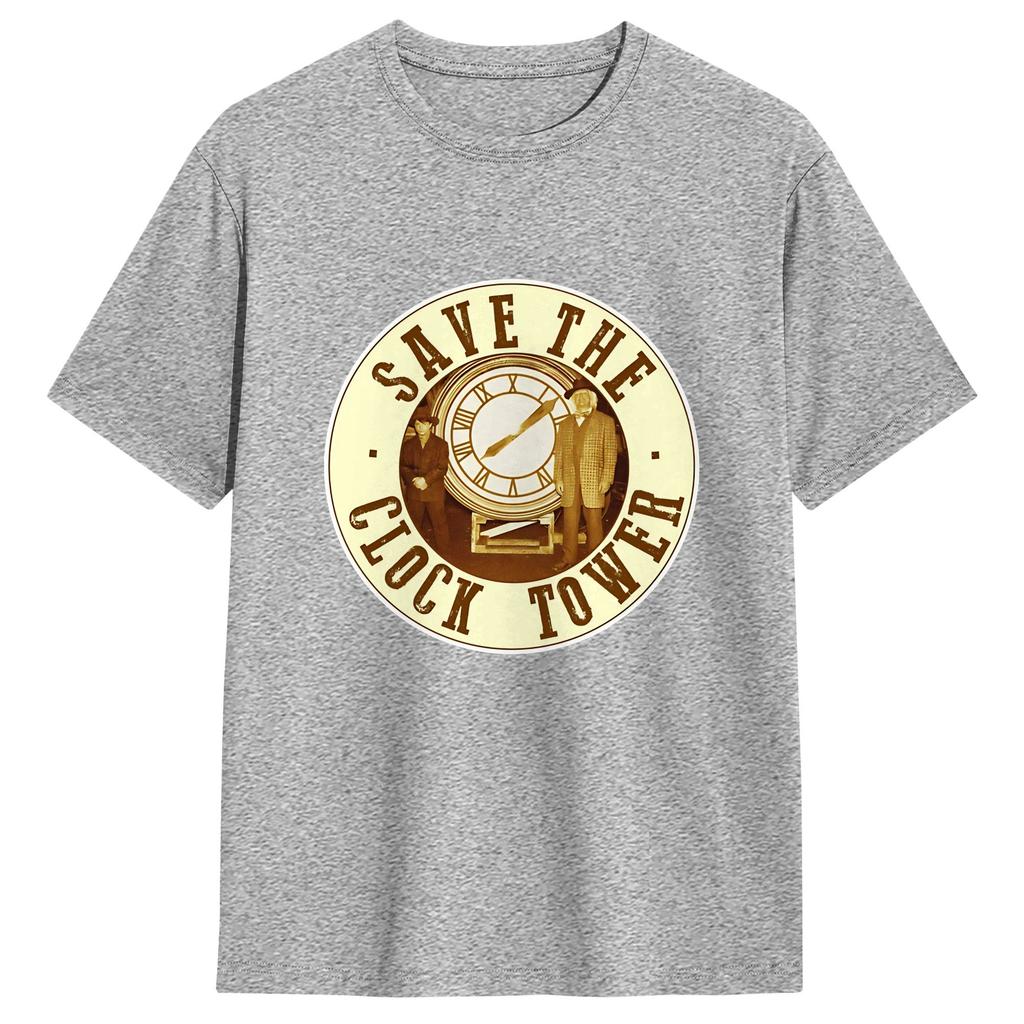 Back To The Futures Tshirt Beach Popular T Shirts Unisexs Cotton O Neck Oversize Tees Shortsleeve Vintage Tops