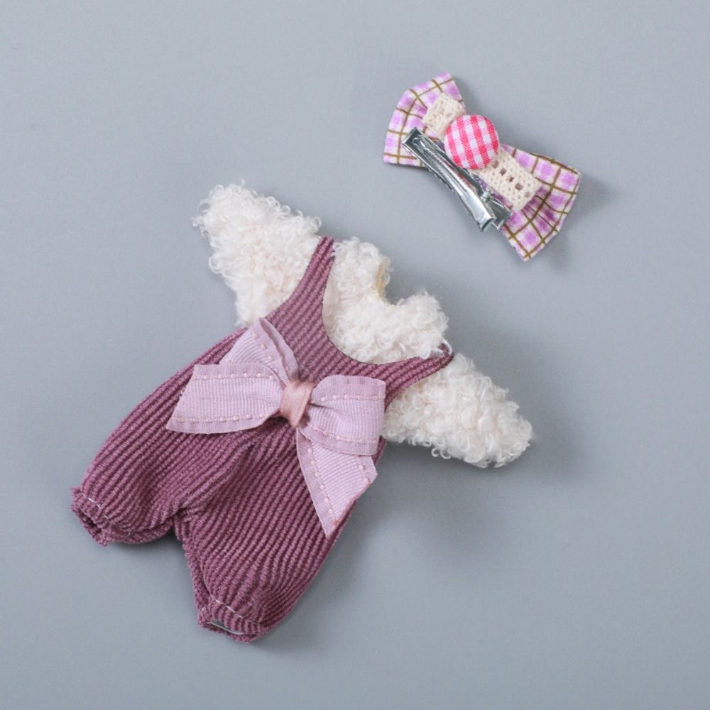 Fashion Animal Doll Suit Fur Coat Beautiful Doll Outfit High Quality Doll Clothes Obitsu 11 Ob11