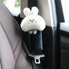 Headrest Pillow Detachable Comfortable Rabbit Shape Car Neck Waist Shoulder Protective
