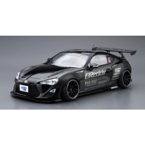 Aoshima Bunka Kyozai 1/24 Scale The Tuned Car Series No. 2 Toyota ZN6 TOYOTA86 '12 GREDDY & ROCKET BUNNY VOLK RACING Ver. Plastic Model Kit