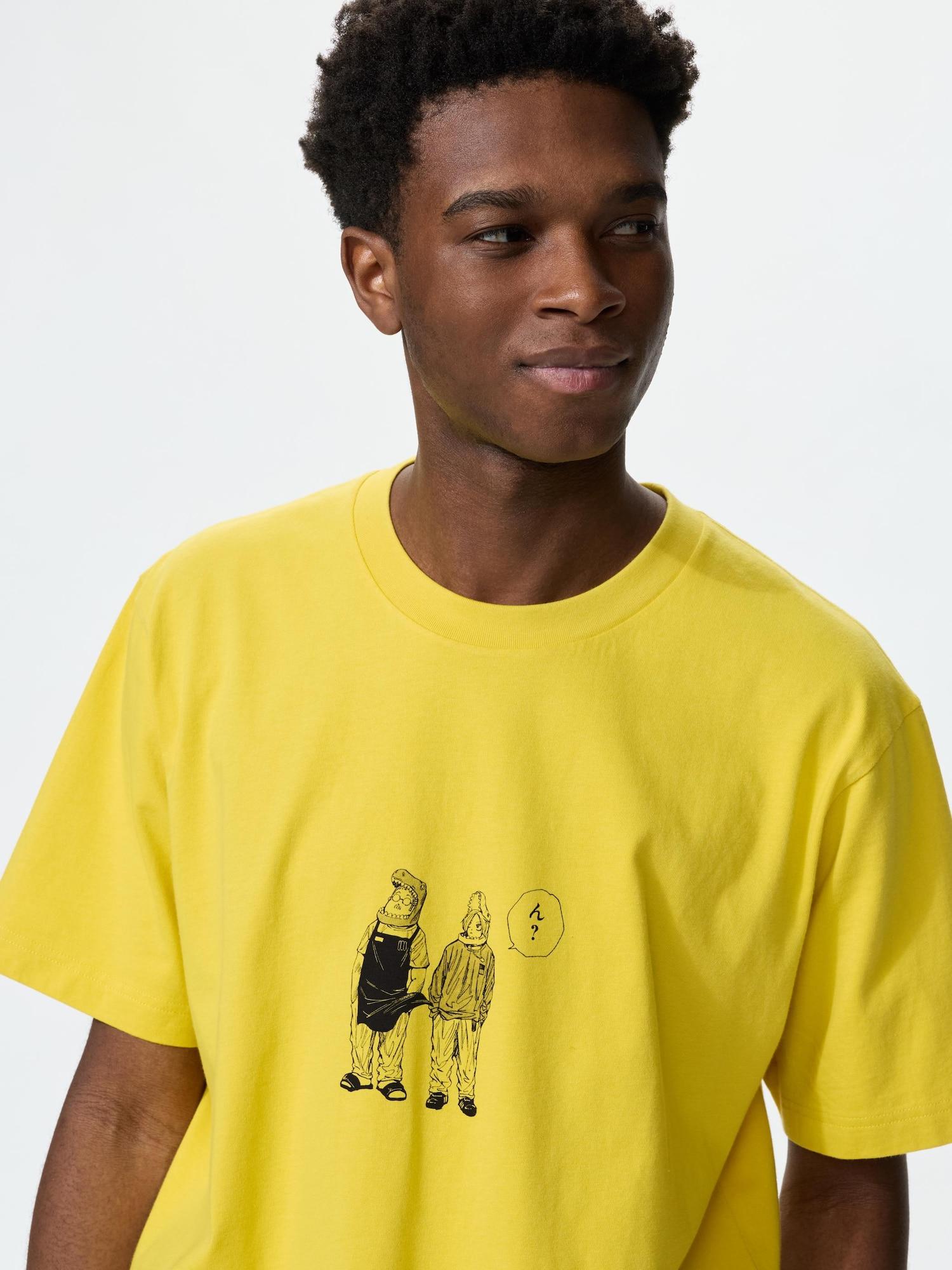 Uniqlo Япония Манга Ut Shueisha 100-летие Sakamoto Days 45 YELLOW/L