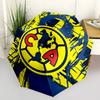 Club América Fashionable Automatic Opening/Closing Folding Umbrella. Portable and Foldable, Ideal for Gift, Travel, and Daily Use.