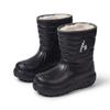 Herren Schnee Stiefel Wasserdicht Regen Stiefel Verdickt Fleece Hoher Schaft Freizeit Schuhe Bequem Warm Baumwolle Schuhe EVA Arbeit Herren Stiefel