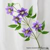 Artificial Clematis Wedding Arrangement for Home, Photography, Ornaments, and Courtyard Decor