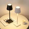LED Touch Sensor Table Lamp Rechargeable Wireless 3 Colors Desktop Night Light for Restaurant Hotel Bar Room Decor