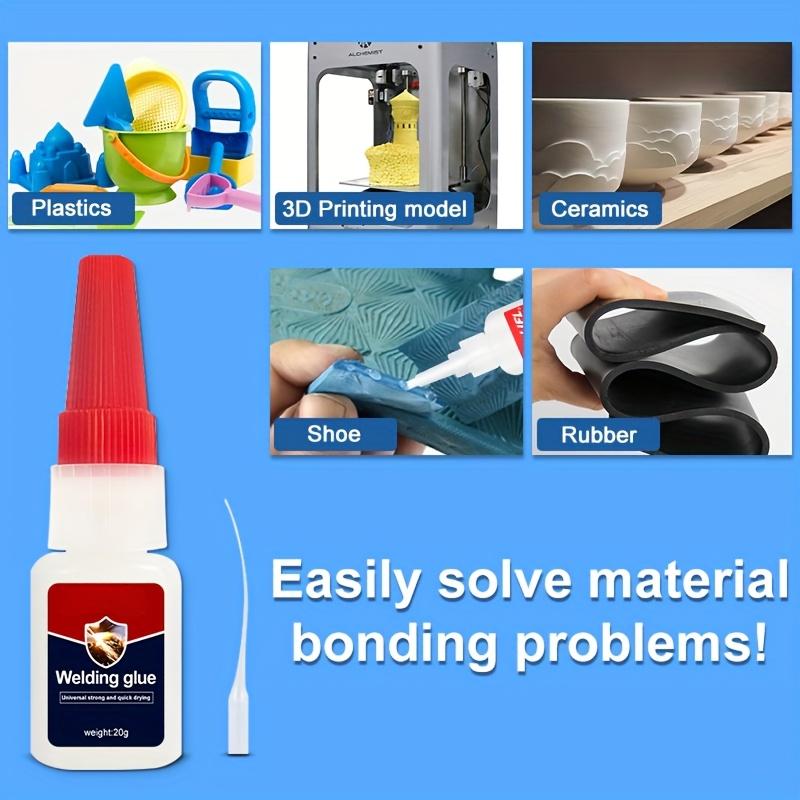 Super Glue Quick 10 Second Cure, Strong Bond for Plastic, Metal, Wood, Stone, Ceramic, Glass Multi-Purpose Epoxy Resin Adhesive