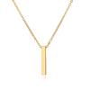 Edelstahl Halsketten Minimalismus Klassischer Mode Stil Herren Kettenhalskette Für Frauen Schmuck Halsband Anhänger Geschenke NEU