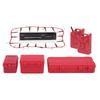 Simulated Decoration Luggage Net Suitcase Fuel Tanks Kit for 1/8 1/10 Model Crawler RC Car