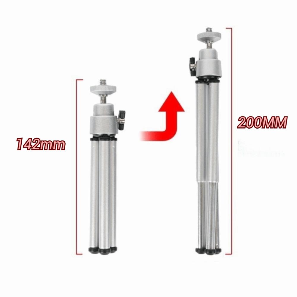 Silver Flexible Tripod Stand Flexible Projector Bracket Compact Projector Holder Stand Photography