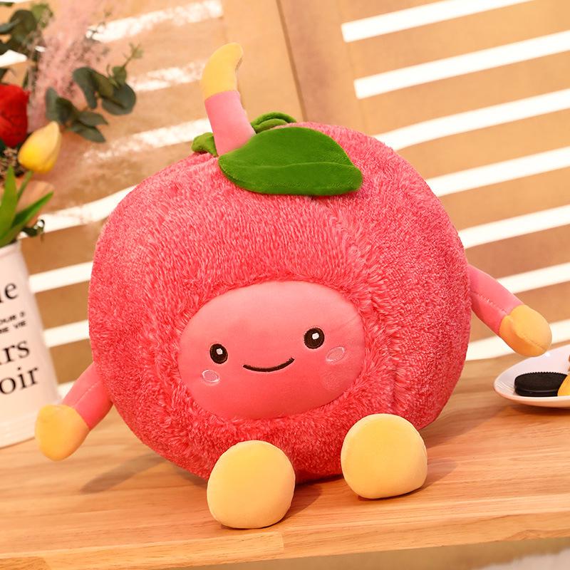 Buy Cute Fruit Doll Pillow Cartoon Fruit Plush Toy Creative Cute Girl