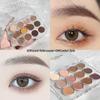 Palette Occhi Economica da 12 Colori: Perlescente, Opaco, Tè al Latte, Toni della Terra