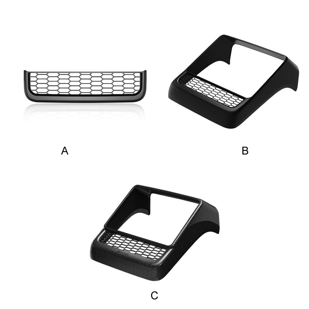 

For Tesla Model 3/Y Rear Center Console Air Outlet Cover Vent Outlet Dust Cover Car Styling Modification Accessories