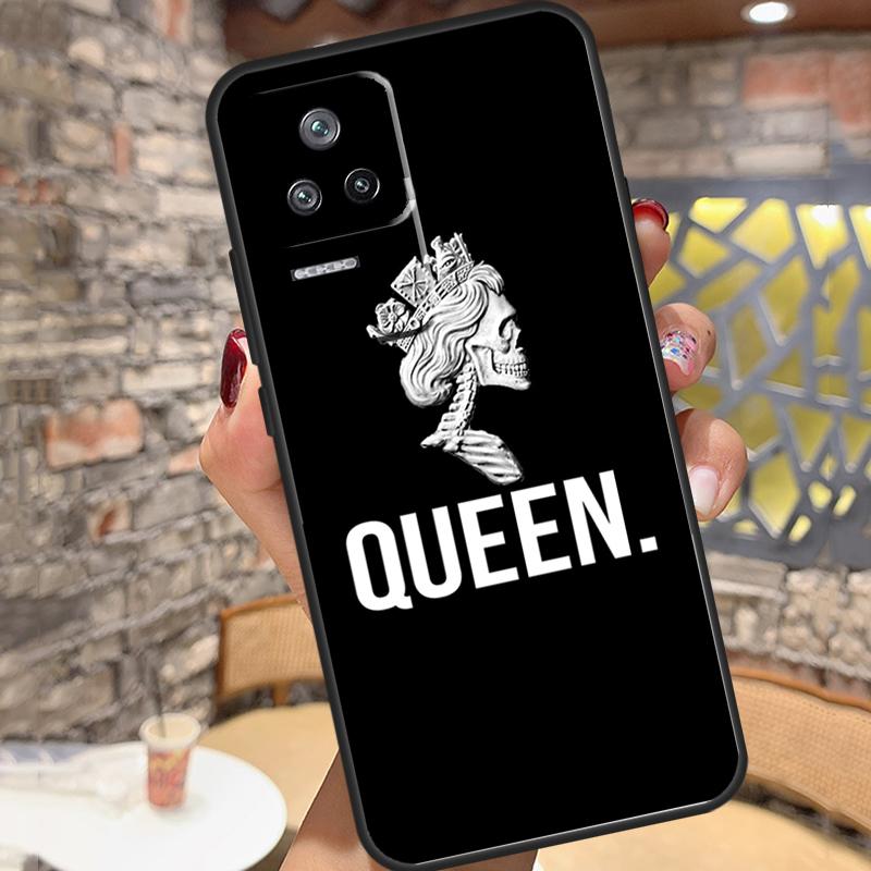 King Queen Art Case For Xiaomi 15 Ultra 13 14 11T 12T 13T 14T Pro POCO X7 X3 X5 X6 Pro M6 F5 F6 Pro Cover