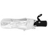 Portable Fashionable Transparent Automatic Three Folds Folding Rain Umbrella for Outdoor