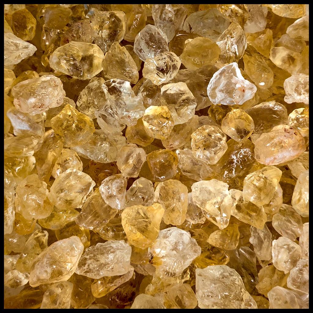 Natural Citrine Gemstone Rough, Healing Citrine Crystal, Specimen Minerals, Loose Gemstone Rough Lot.