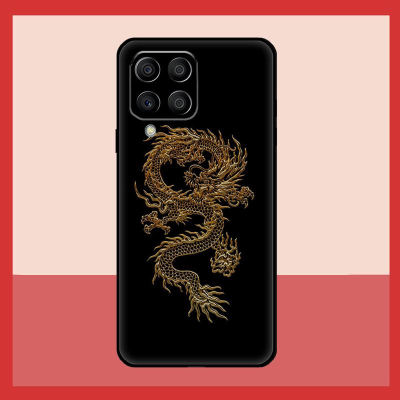 Chinese Dragon Case For Samsung Galaxy M11 M31 M14 M34 M54 M12 M32 M52 M15 M13 M06 M16 M36 M56 M53 M35 M55