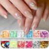 Nail Art Glitter Japanese Color Macaron Shell Paper Candy Chips Diy Nail Glitter