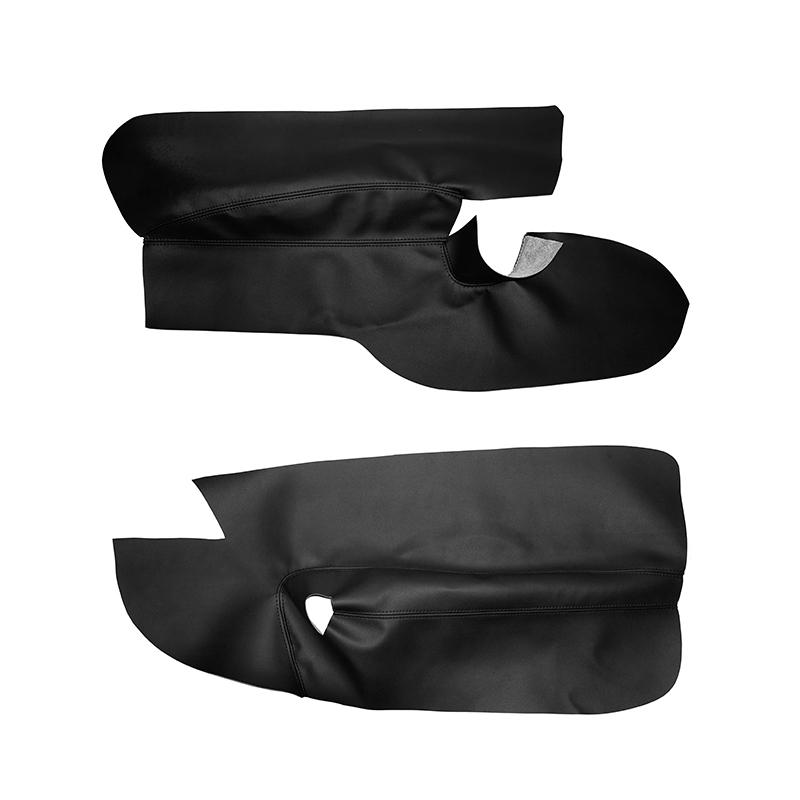 For VW Golf 5 MK5 2005 2006 2007 - 2010 Only 3 Doors Car Microfiber Leather Front 2 Doors Armrest Panel Cover Protective Trim