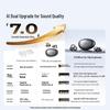 SANAG S7S Ultra AI Translation Ear Clip Bluetooth Sports Earphones