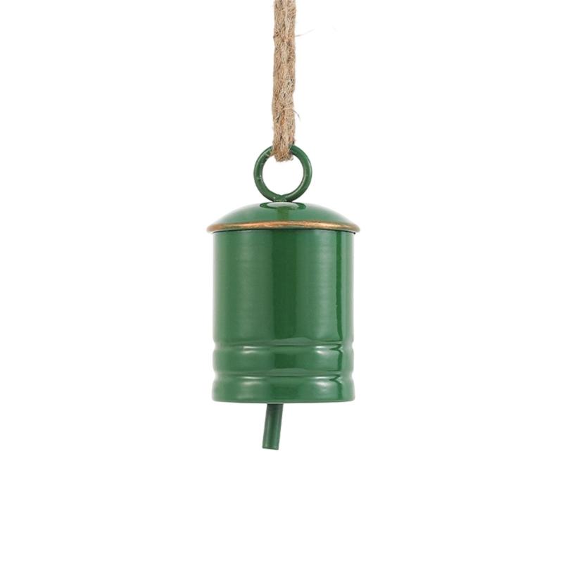 Iron Christmas Bell Holiday Decorations For Fireplaces Mantels Doorway Festival Tree Accent Party Supplies