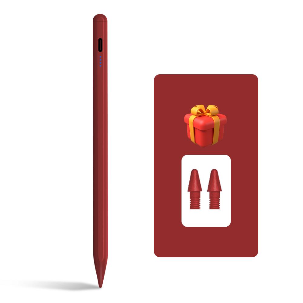 AT-Mizhi Penna stilo per Apple iPad – Pencil di seconda generazione per iPad 2018-2022, penna ad alta precisione, penna stilo per iPad 9 8 7 6, iPad Pro 11/12.9, iPad Air 5 4 3, iPad Mini 6 5