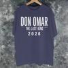 Unisex Unisex Nuovi Arrivi Don Omar The Last King Tour 2026 Maglietta T Shirt 100% Cotone T-shirt Abbigliamento