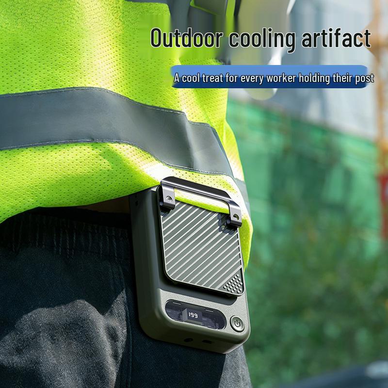 26-Year Outdoor Portable Rechargeable Mini Fan – Silent, Strong Wind, Handheld or Desktop Use